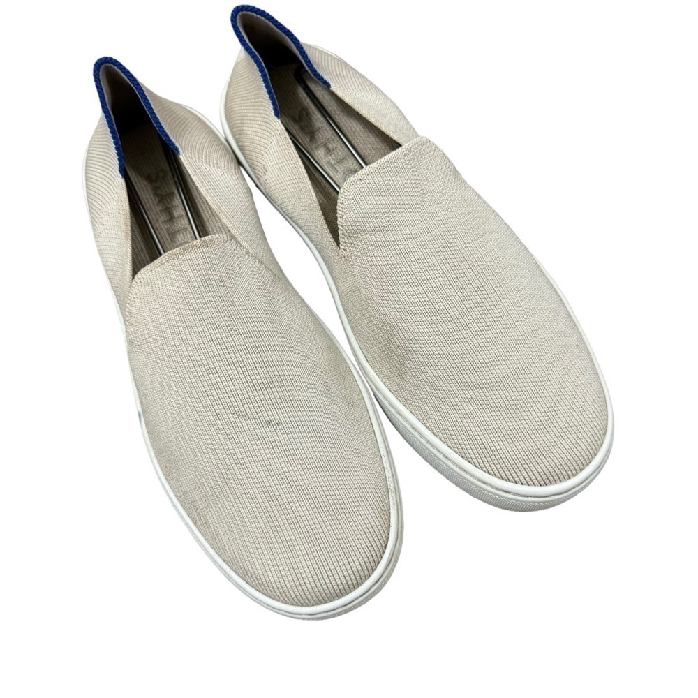 Rothy's Cream The Original Slip On Flat Casual Shoe 6